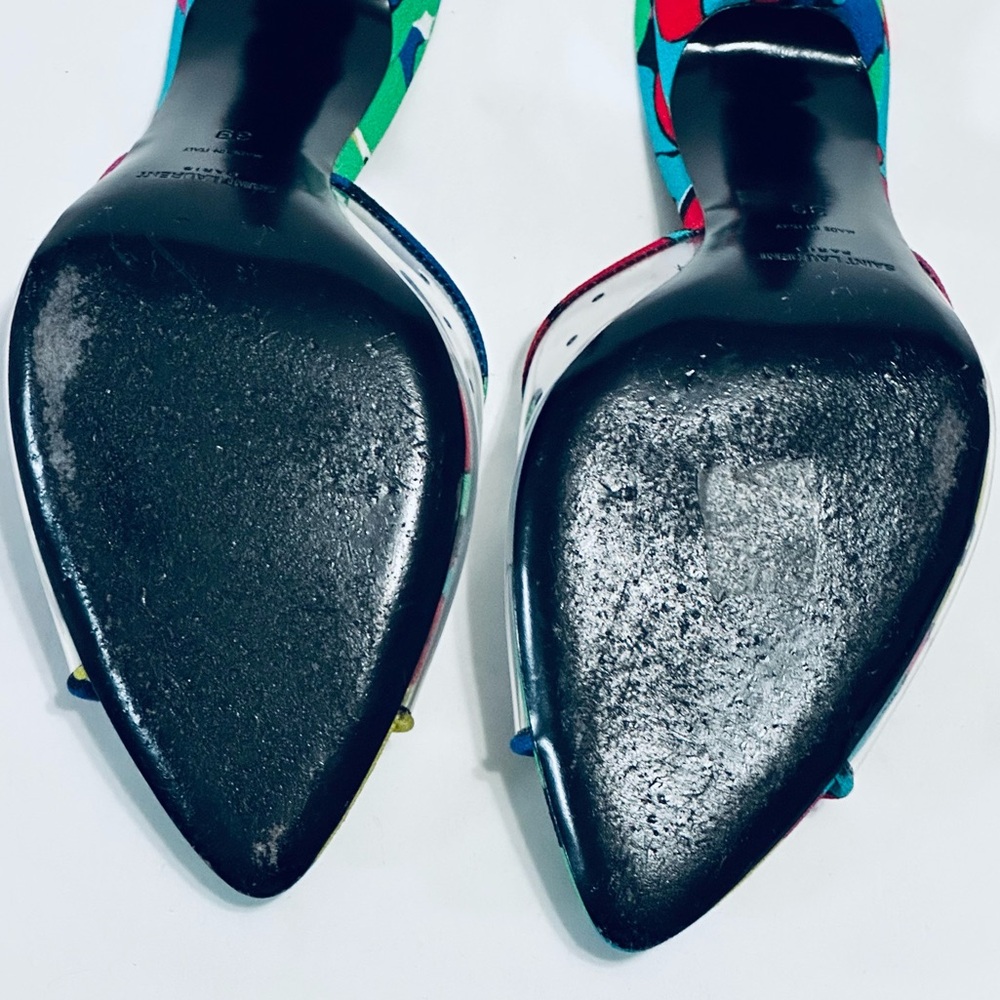 Saint Laurent Women's Lolita Mules - Picture 13 of 15
